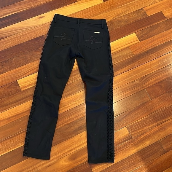 ⭐️ Lilly Pulitzer South Ocean Skinny Onyx Black Jeans Size 4 - Picture 9 of 11